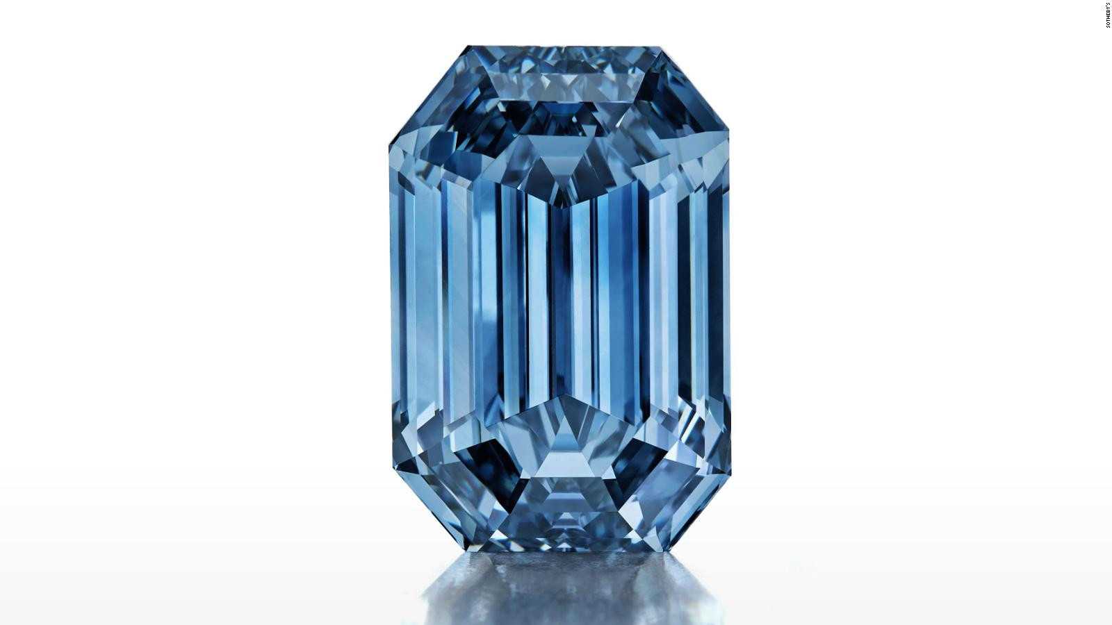 الماس-آبی