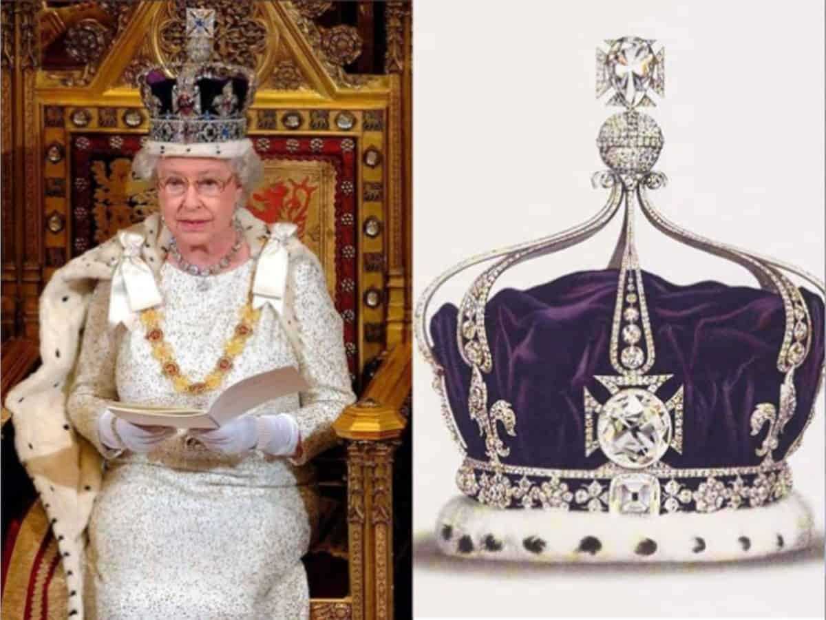 تاج-ملکه-بریتانیا-الماس-کوه-نور