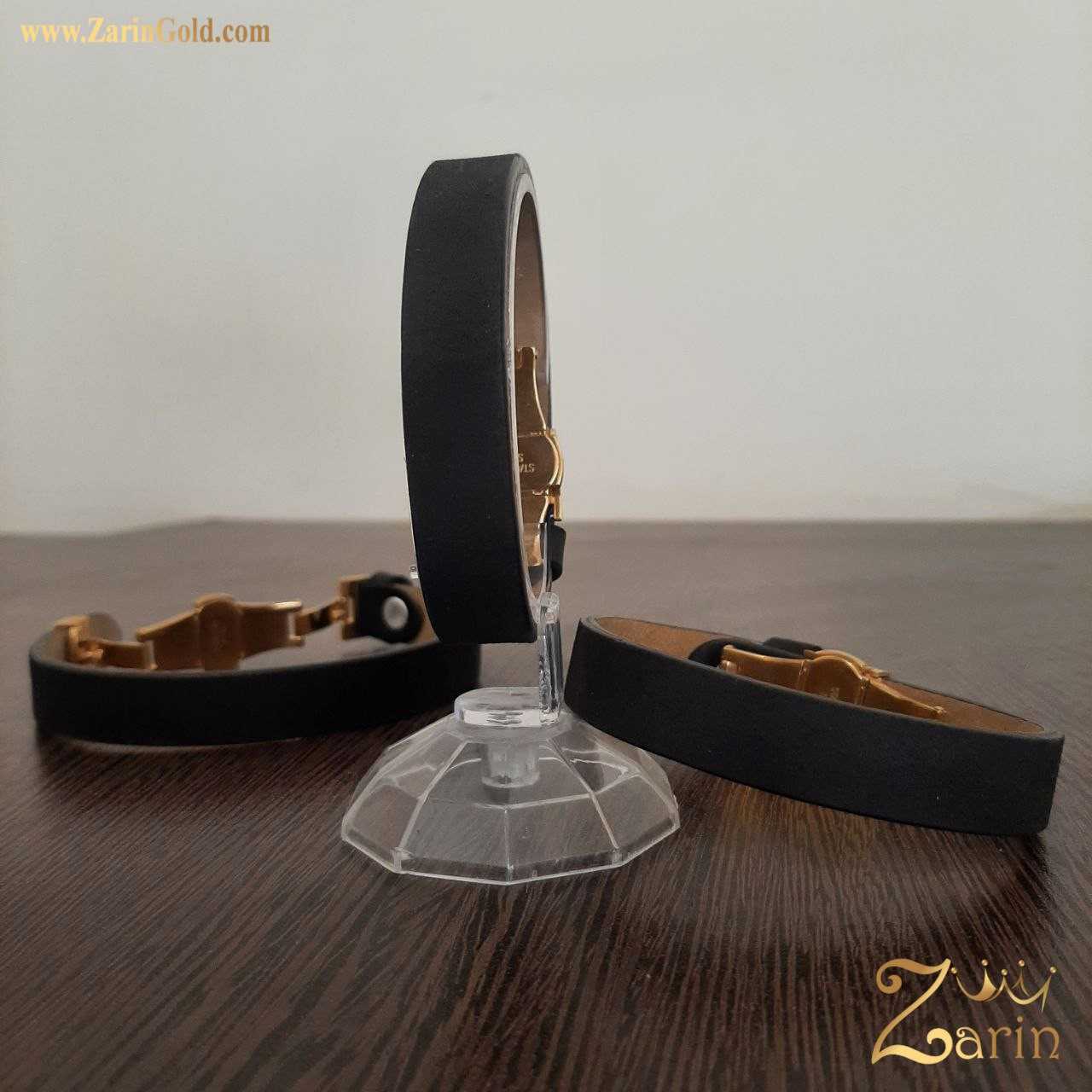 چرم مشکی آستردار