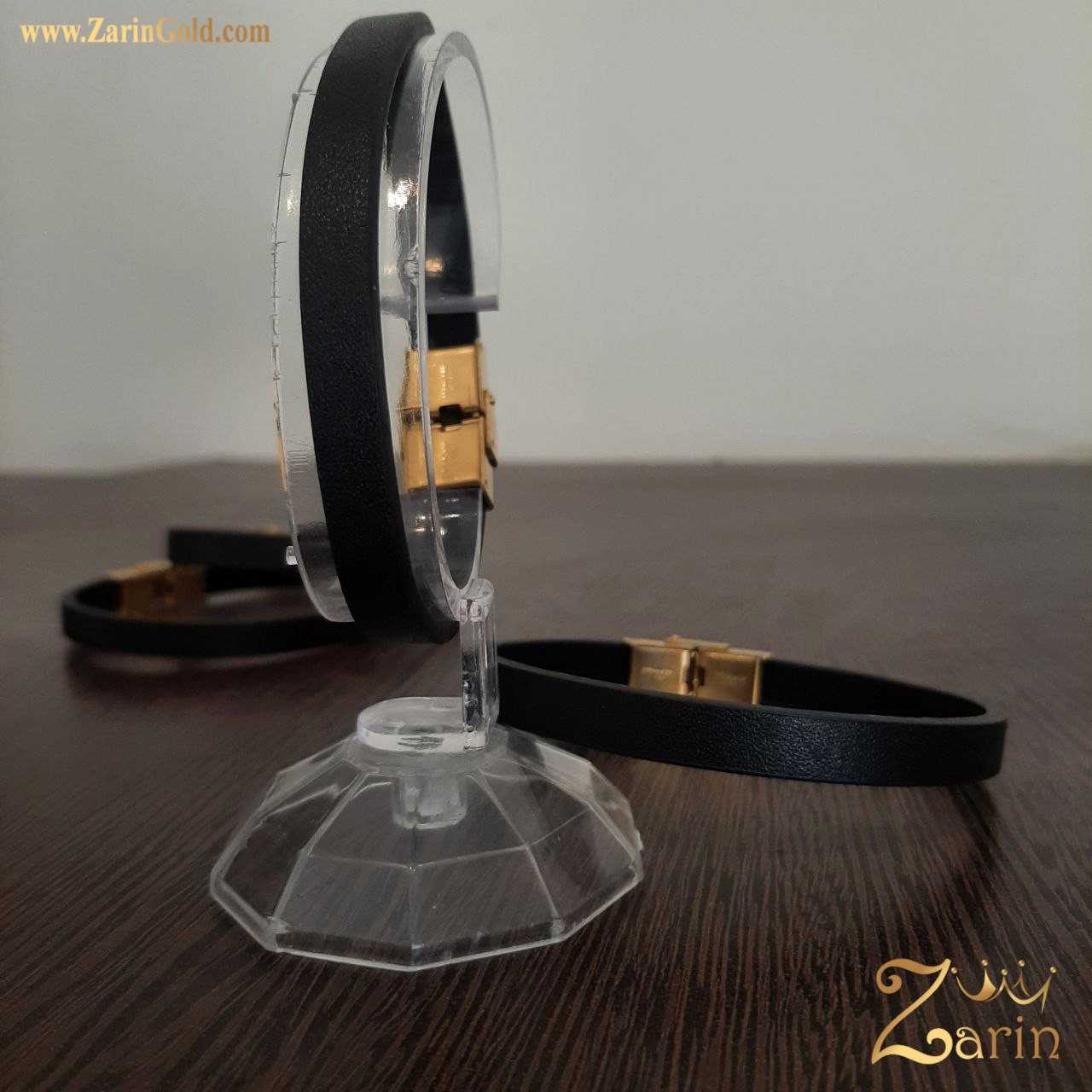 چرم شبرو آستردار مشکی