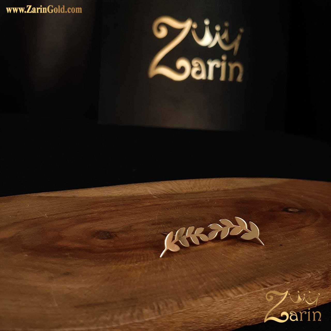 گوشواره میخی طرح خوشه گندم