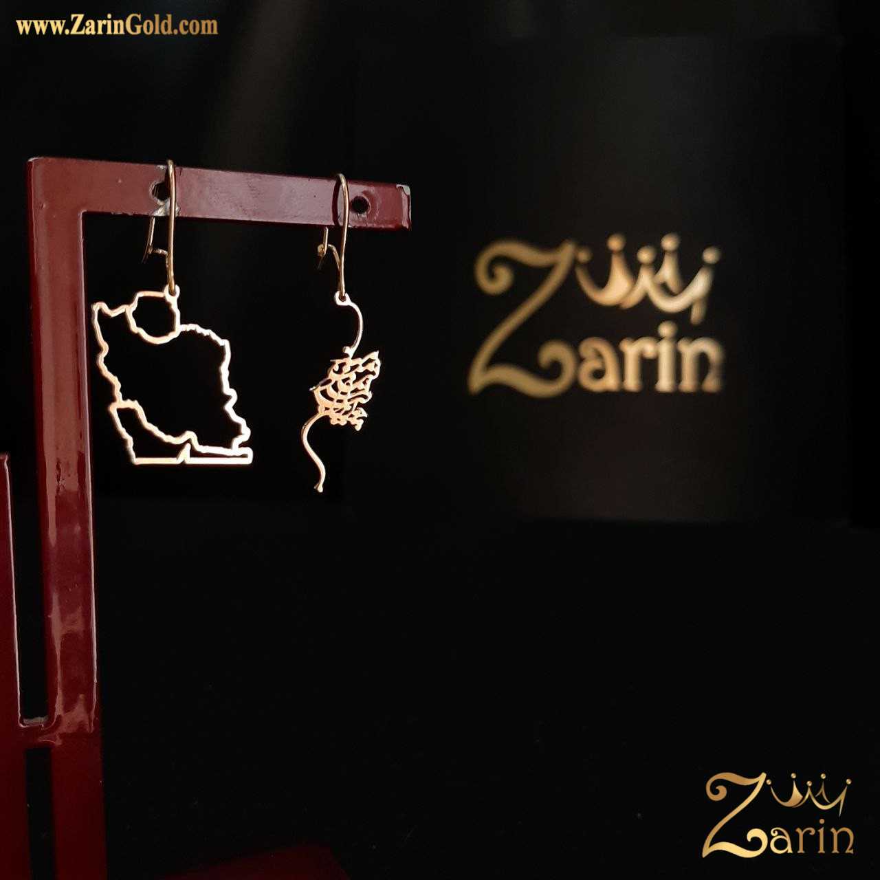 گوشواره طلا عصایی  ایران