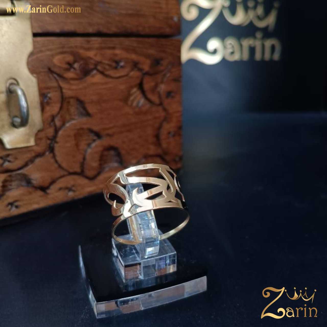 انگشتر طلا زنانه اسم یلدا